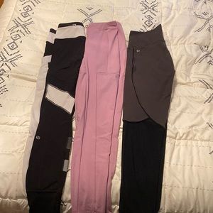 Lululemon, fabletics, Gymshark leggings